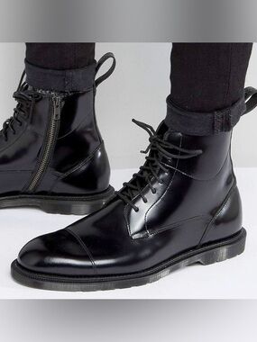 RARE Dr. Martens Winchester 7-Eye Lace & Zip Boot